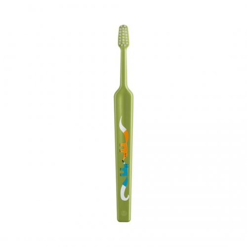 TePe Mini Παιδική Οδοντόβουρτσα Extra Soft Πράσινη, 0-3 μηνών, 1 τεμάχιο